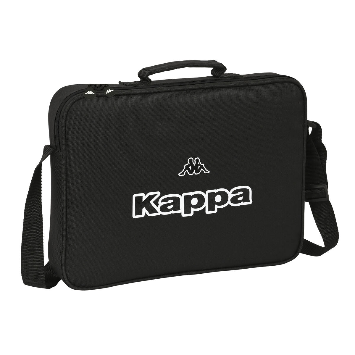 ghiozdan de școală Kappa Black Negru (38 x 28 x 6 cm) - Birou și papetărie, Material școlar și educațional