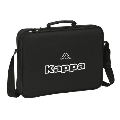ghiozdan de școală Kappa Black Negru (38 x 28 x 6 cm) - Birou și papetărie, Material școlar și educațional