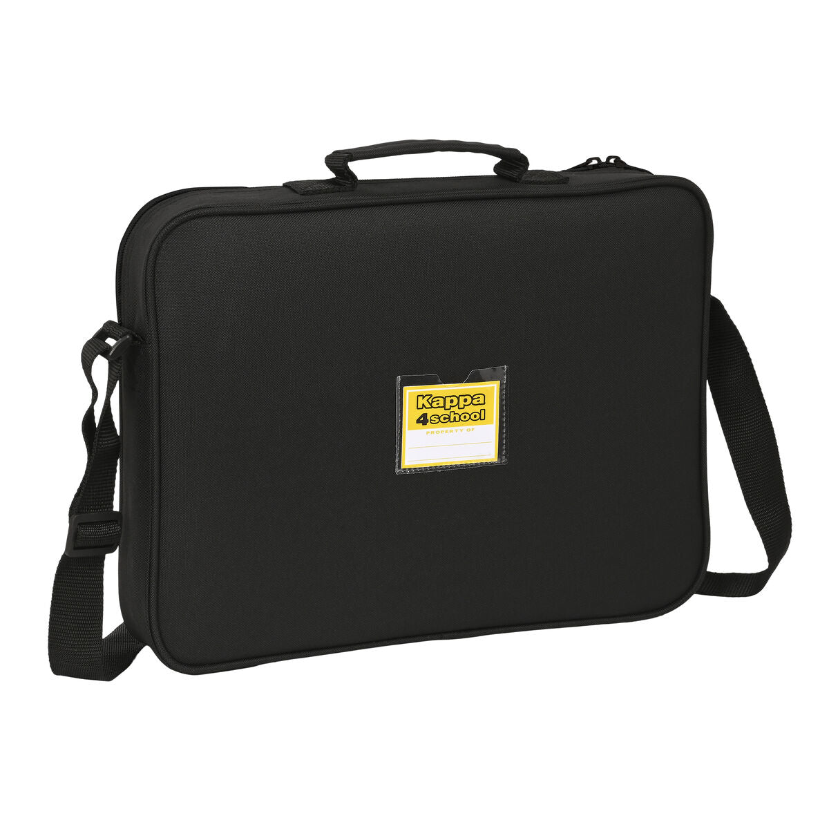 ghiozdan de școală Kappa Black Negru (38 x 28 x 6 cm) - Birou și papetărie, Material școlar și educațional