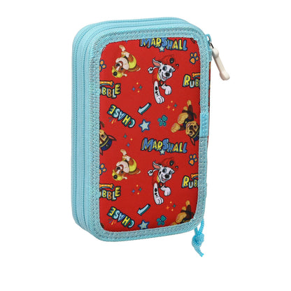 Penar cu Accesorii The Paw Patrol Funday Albastru Roșu 12.5 x 19.5 x 4 cm (28 Piese) - Birou și papetărie, Material școlar și educațional