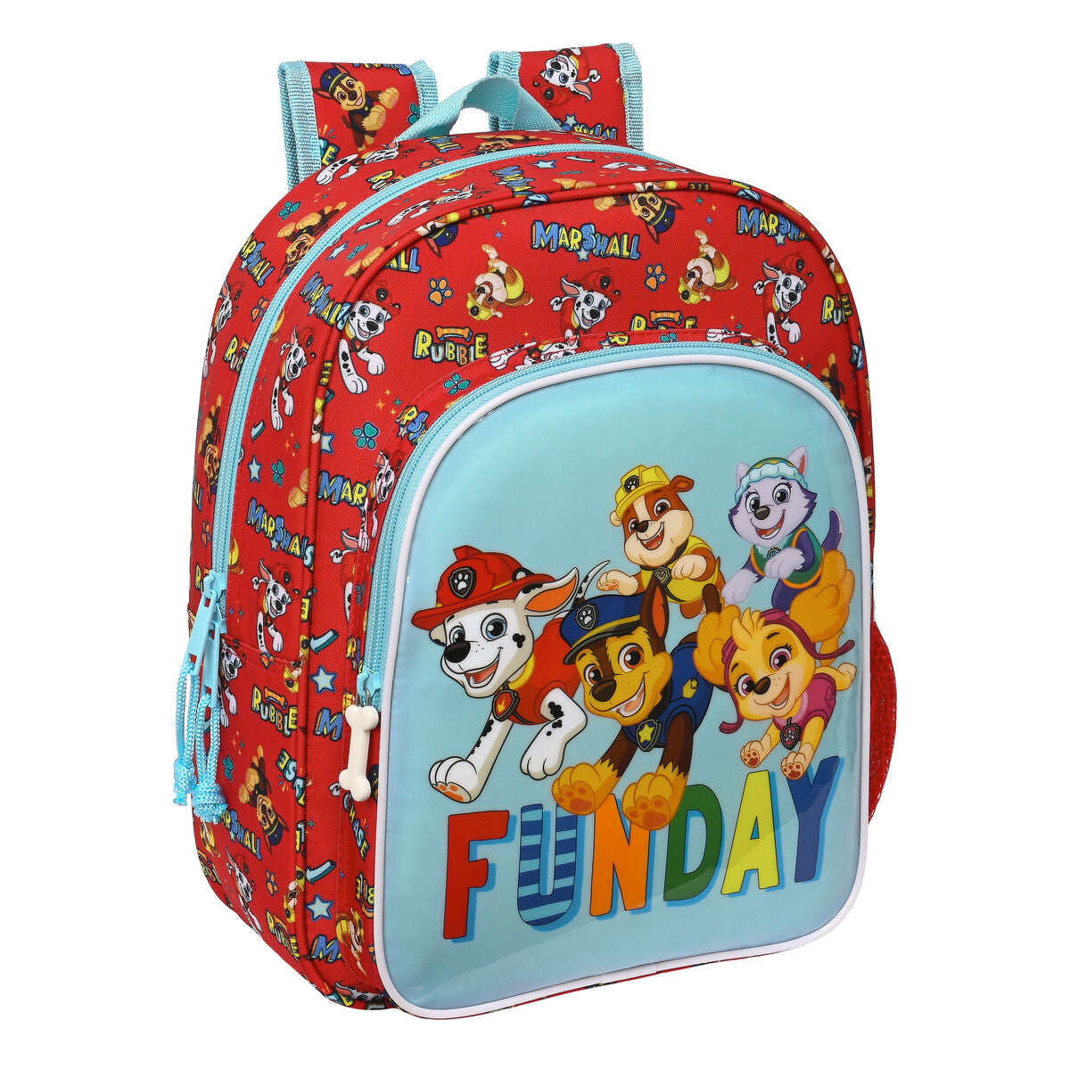 Rucsac pentru Copii The Paw Patrol Funday Roșu Albastru deschis (26 x 34 x 11 cm) - Birou și papetărie, Material școlar și educațional
