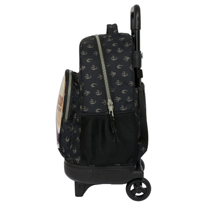 Ghiozdan cu Roți The Mandalorian This is the way Negru 33 X 45 X 22 cm - Birou și papetărie, Material școlar și educațional