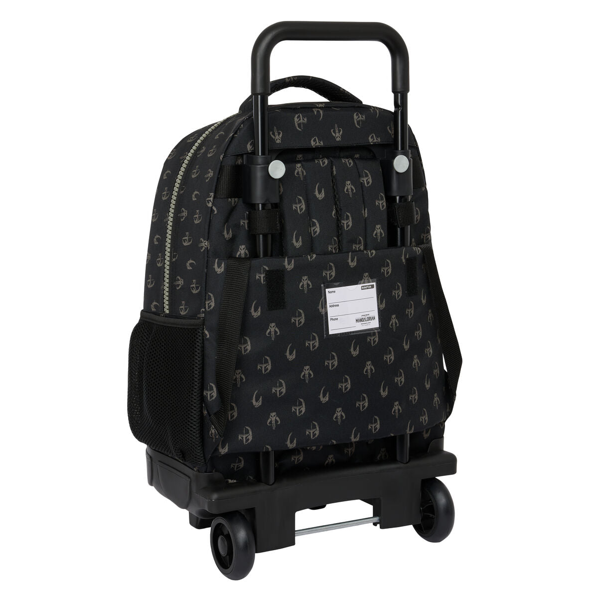 Ghiozdan cu Roți The Mandalorian This is the way Negru 33 X 45 X 22 cm - Birou și papetărie, Material școlar și educațional