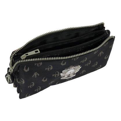 Penar dublu The Mandalorian This is the way Negru 22 x 12 x 3 cm - Birou și papetărie, Material școlar și educațional