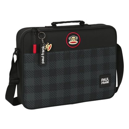 ghiozdan de școală Paul Frank Campers Negru (38 x 28 x 6 cm) - Birou și papetărie, Material școlar și educațional