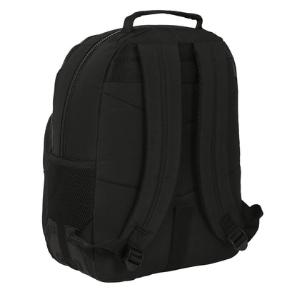 Ghiozdan Paul Frank Campers Negru (32 x 42 x 15 cm) - Birou și papetărie, Material școlar și educațional