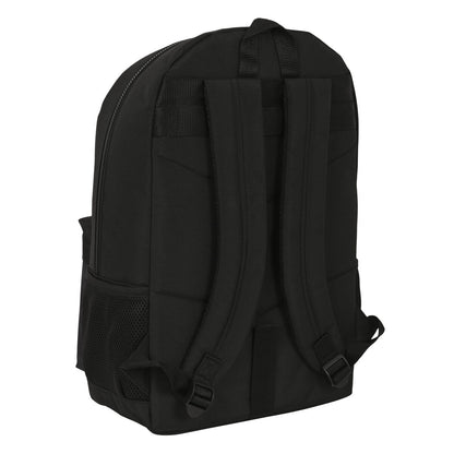 Ghiozdan Paul Frank Campers Negru (30 x 46 x 14 cm) - Birou și papetărie, Material școlar și educațional
