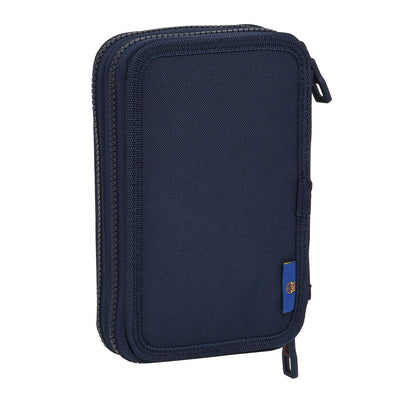 Penar cu Accesorii F.C. Barcelona Bleumarin 12.5 x 19.5 x 4 cm (28 Piese) - Birou și papetărie, Material școlar și educațional