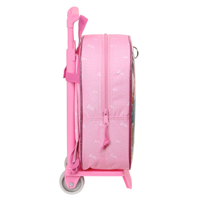 Ghiozdan cu Roți Barbie Girl Roz 22 x 27 x 10 cm - Birou și papetărie, Material școlar și educațional