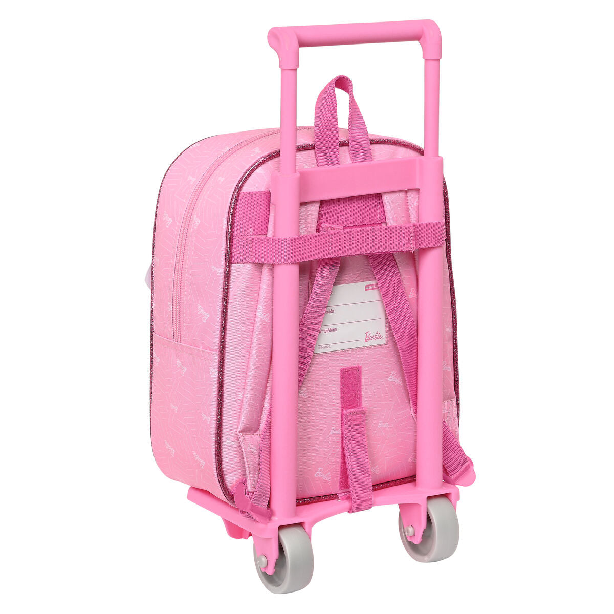 Ghiozdan cu Roți Barbie Girl Roz 22 x 27 x 10 cm - Birou și papetărie, Material școlar și educațional