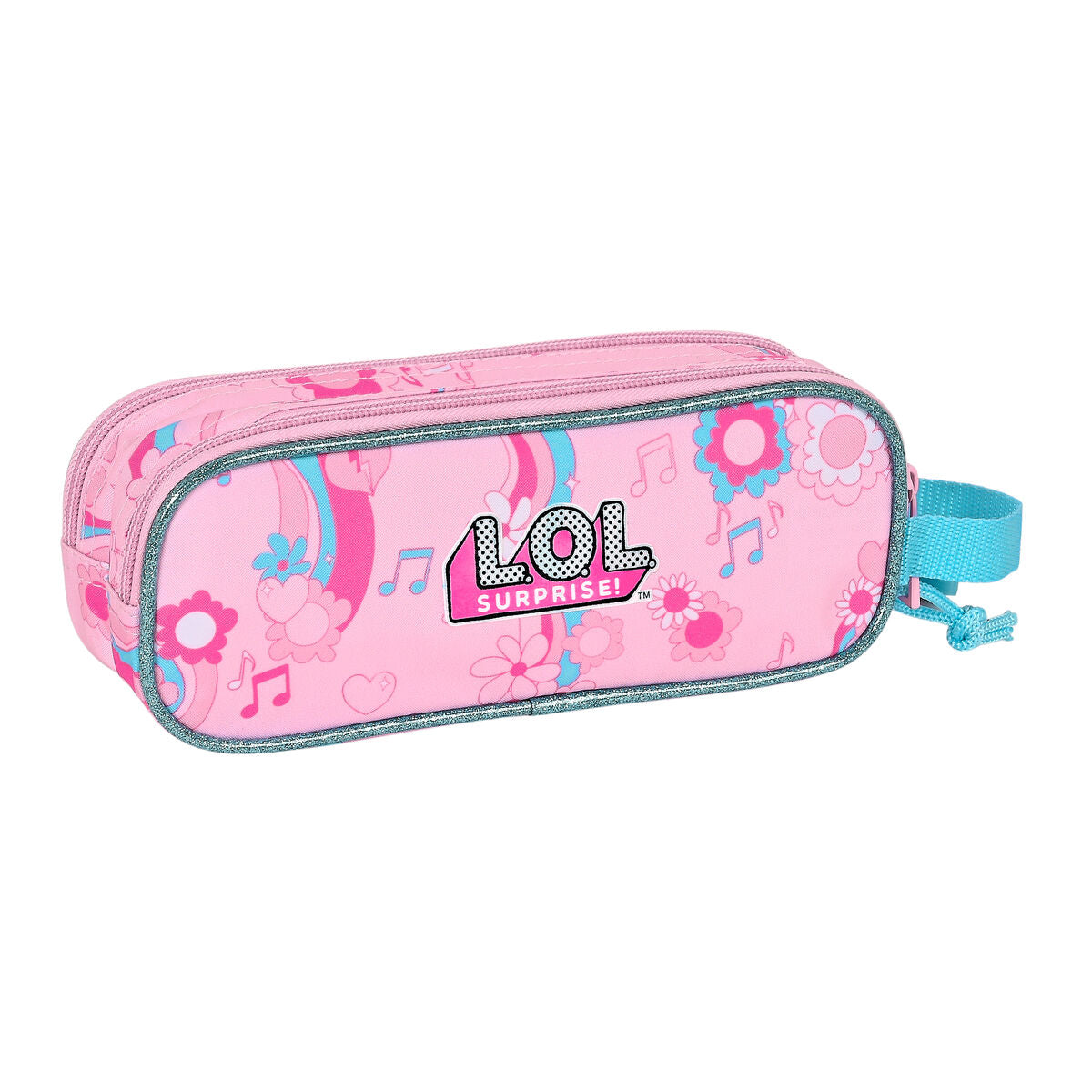 Penar dublu LOL Surprise! Glow girl Roz (21 x 8 x 6 cm) - Birou și papetărie, Material școlar și educațional