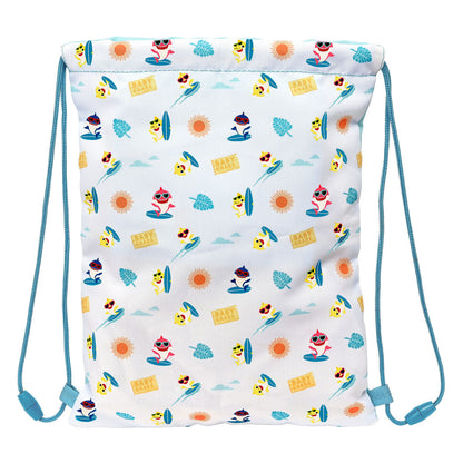 Geantă Rucsac cu Bretele Baby Shark Surfing Albastru Alb 26 x 34 x 1 cm - Birou și papetărie, Material școlar și educațional