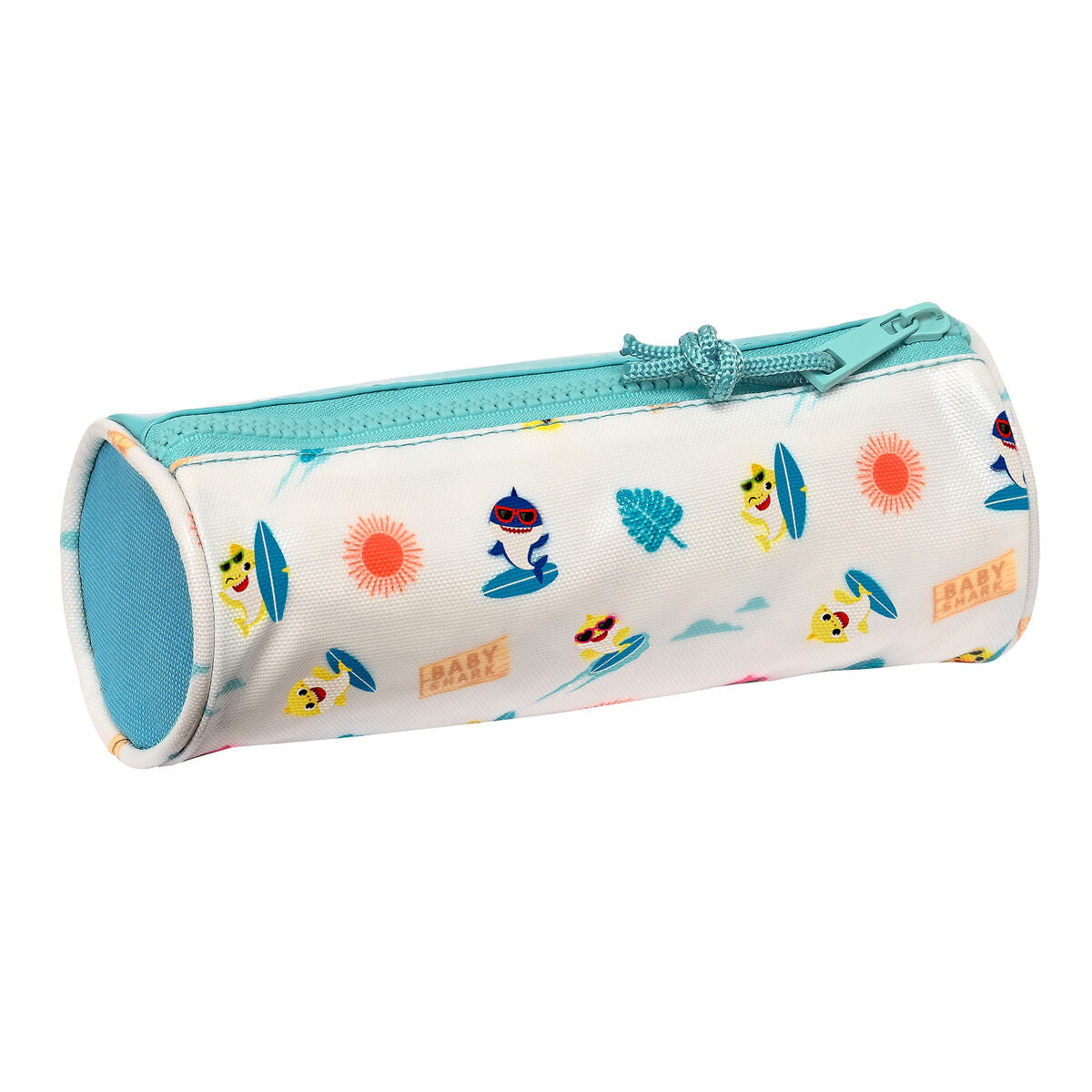 Penar Școlar Baby Shark Surfing Albastru Alb 20 x 7 x 7 cm - Birou și papetărie, Material școlar și educațional