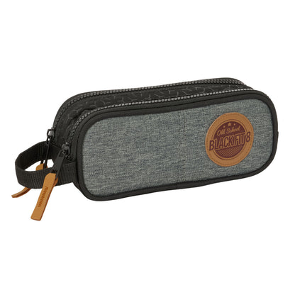 Geantă Universală BlackFit8 Old school Negru Gri 21 x 8 x 6 cm - Birou și papetărie, Material școlar și educațional