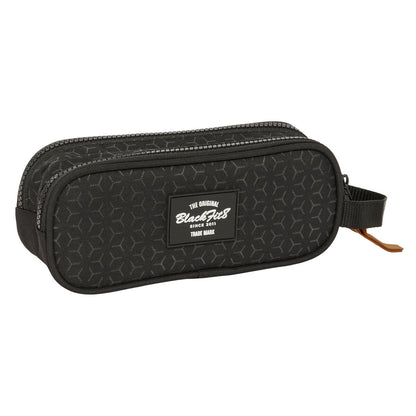 Geantă Universală BlackFit8 Old school Negru Gri 21 x 8 x 6 cm - Birou și papetărie, Material școlar și educațional