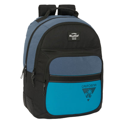Ghiozdan BlackFit8 California Albastru Negru 32 x 42 x 15 cm - Birou și papetărie, Material școlar și educațional