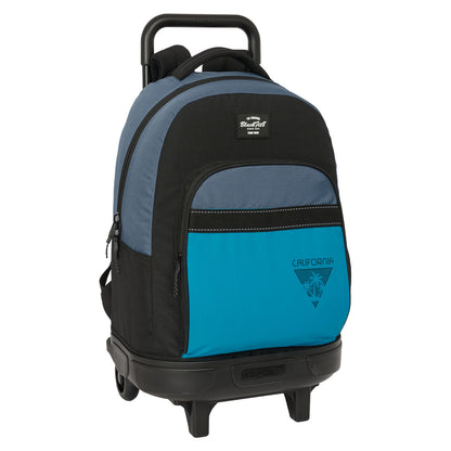 Ghiozdan cu Roți BlackFit8 California 33 x 45 x 22 cm - Birou și papetărie, Material școlar și educațional