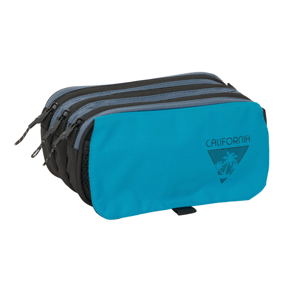 Geantă Universală BlackFit8 California Albastru Negru 21,5 x 10 x 8 cm - Birou și papetărie, Material școlar și educațional