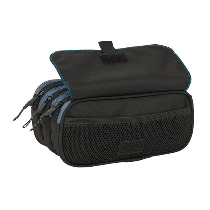 Geantă Universală BlackFit8 California Albastru Negru 21,5 x 10 x 8 cm - Birou și papetărie, Material școlar și educațional