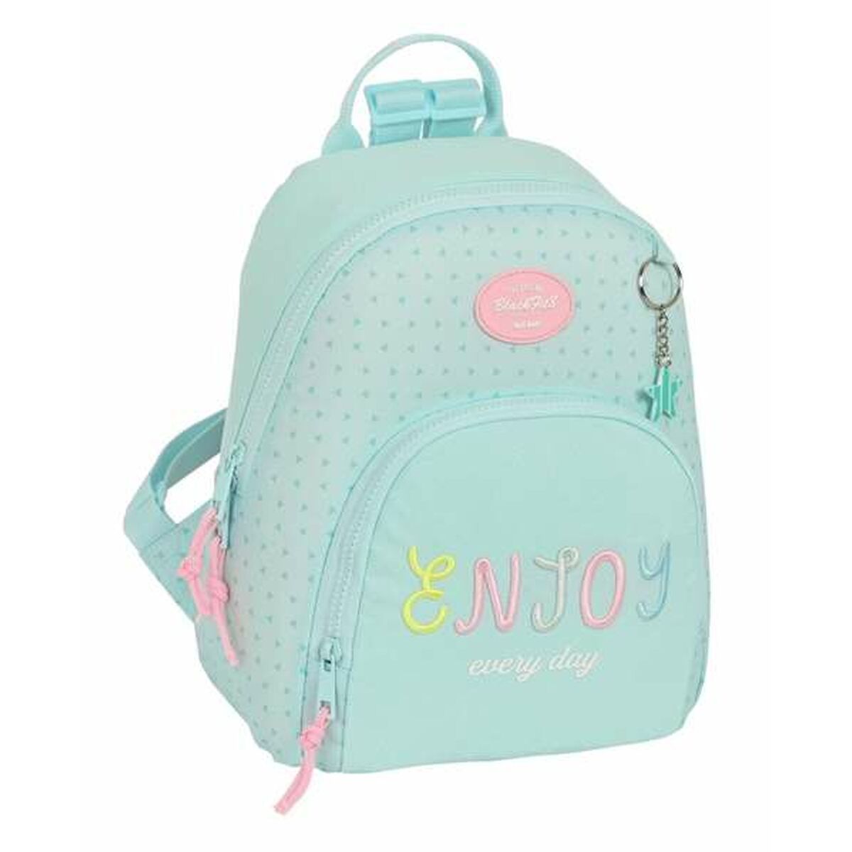 Rucsac BlackFit8 Enjoy Verde 25 x 30 x 13 cm Mini - Birou și papetărie, Material școlar și educațional