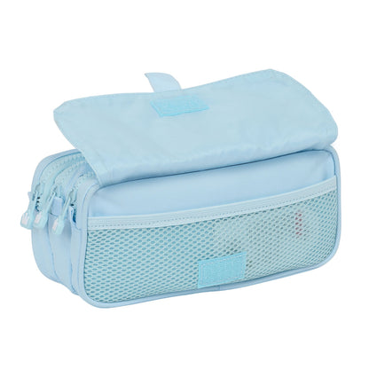 Penar triplu Glow Lab Cisnes Albastru deschis 21,5 x 10 x 8 cm - Birou și papetărie, Material școlar și educațional