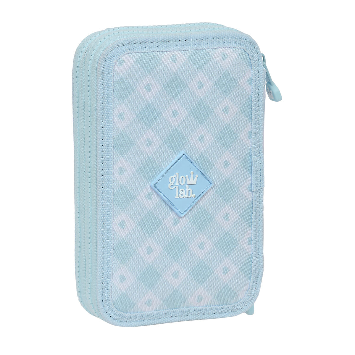 Creion dublu Glow Lab Cisnes Albastru 12.5 x 19.5 x 4 cm (28 Piese) - Birou și papetărie, Material școlar și educațional