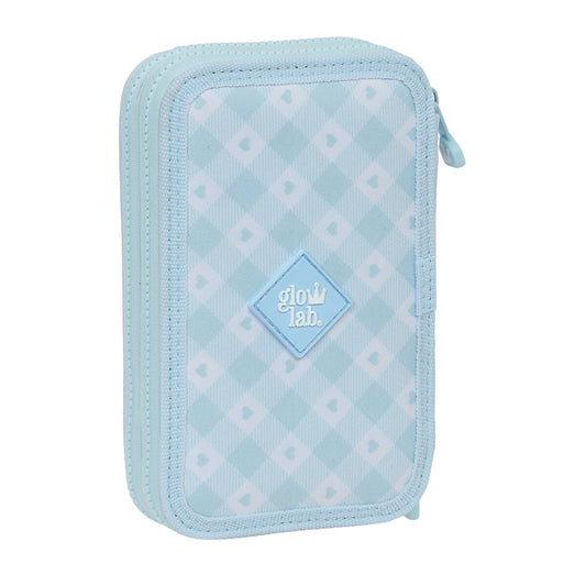 Creion dublu Glow Lab Cisnes Albastru 12.5 x 19.5 x 4 cm (28 Piese) - Birou și papetărie, Material școlar și educațional
