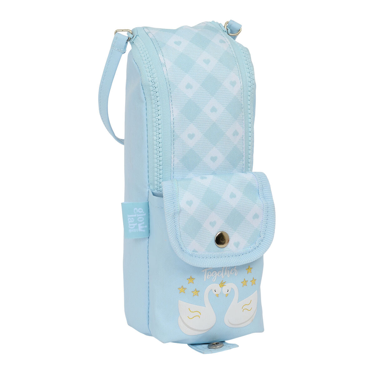Penar Școlar Glow Lab Cisnes Albastru deschis 6 x 21 x 6 cm - Birou și papetărie, Material școlar și educațional