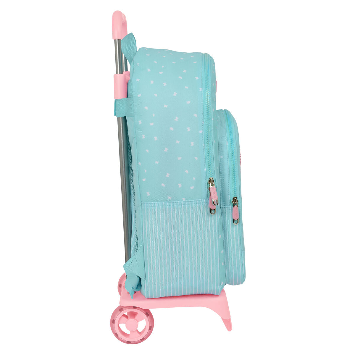 Ghiozdan cu Roți Moos Butterflies Albastru 30 x 46 x 14 cm - Birou și papetărie, Material școlar și educațional