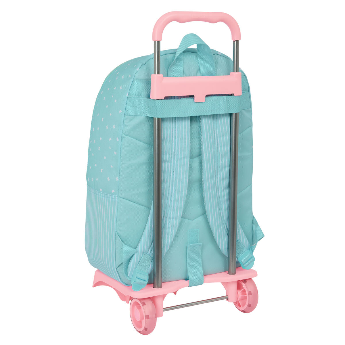 Ghiozdan cu Roți Moos Butterflies Albastru 30 x 46 x 14 cm - Birou și papetărie, Material școlar și educațional