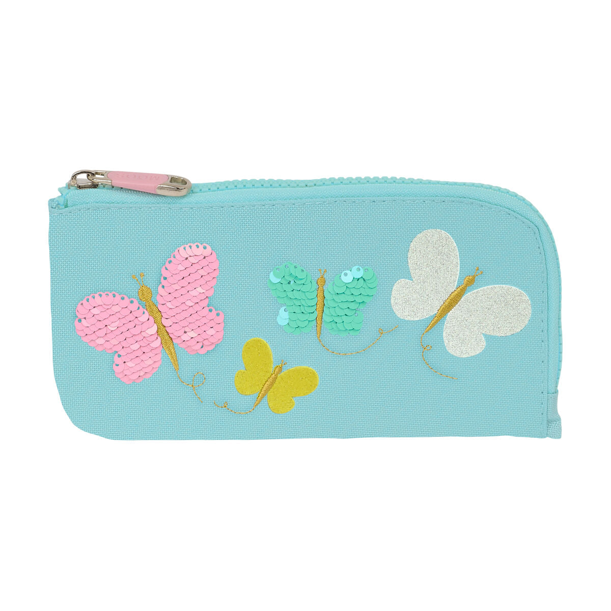 Penar Școlar Moos Butterflies Albastru deschis 23 x 11 x 1 cm - Birou și papetărie, Material școlar și educațional