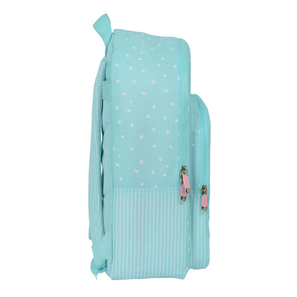 Ghiozdan Moos Butterflies Albastru 30 x 46 x 14 cm - Birou și papetărie, Material școlar și educațional