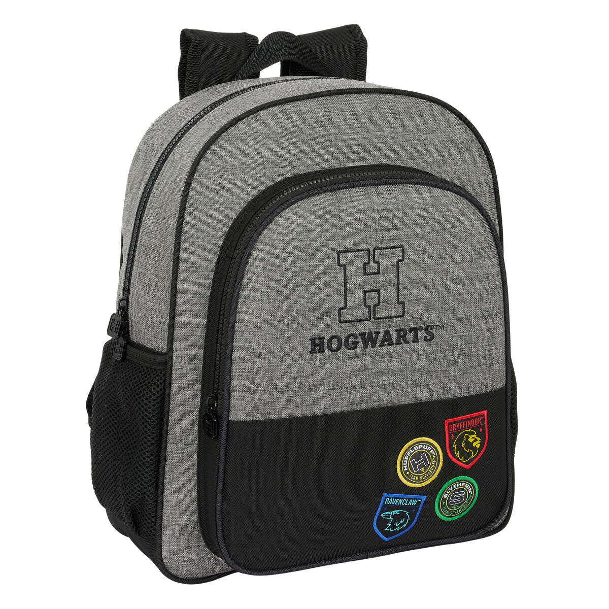 Ghiozdan Harry Potter House of champions Negru Gri 32 X 38 X 12 cm - Birou și papetărie, Material școlar și educațional