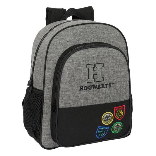 Ghiozdan Harry Potter House of champions Negru Gri 32 X 38 X 12 cm - Birou și papetărie, Material școlar și educațional