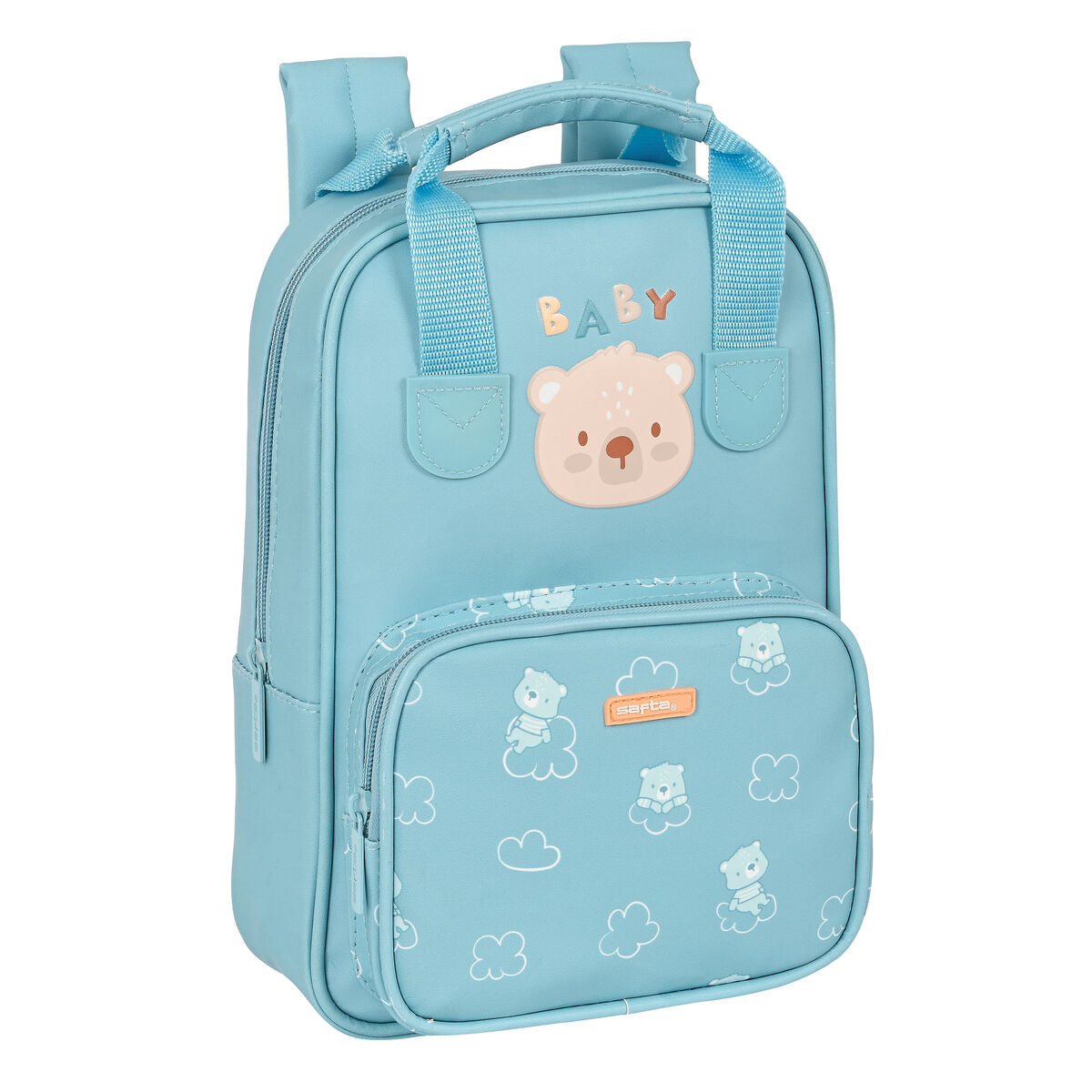 Ghiozdan Safta Baby bear 20 x 28 x 8 cm Albastru - Birou și papetărie, Material școlar și educațional