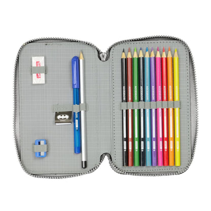 Creion dublu Safta Game over 12,5 x 19,5 x 4 cm Creion dublu 29 Piese - Birou și papetărie, Material școlar și educațional