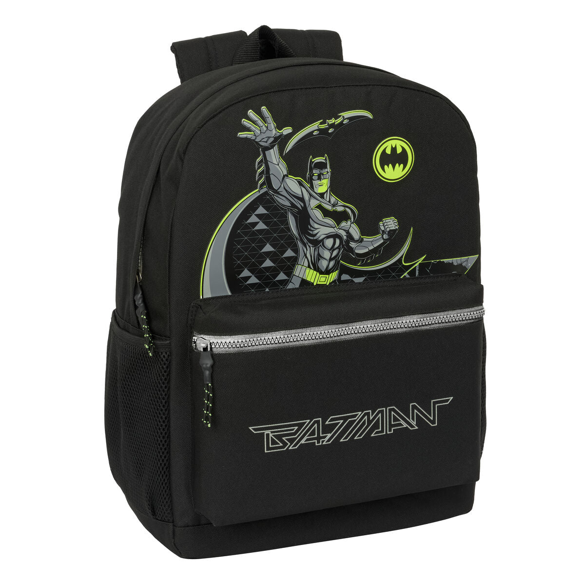 Ghiozdan Batman Game over Negru 32 x 43 x 14 cm - Birou și papetărie, Material școlar și educațional