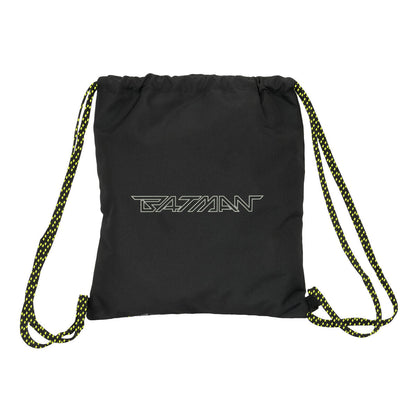 Geantă Rucsac cu Bretele Batman Game over Negru 35 x 40 x 1 cm - Birou și papetărie, Material școlar și educațional