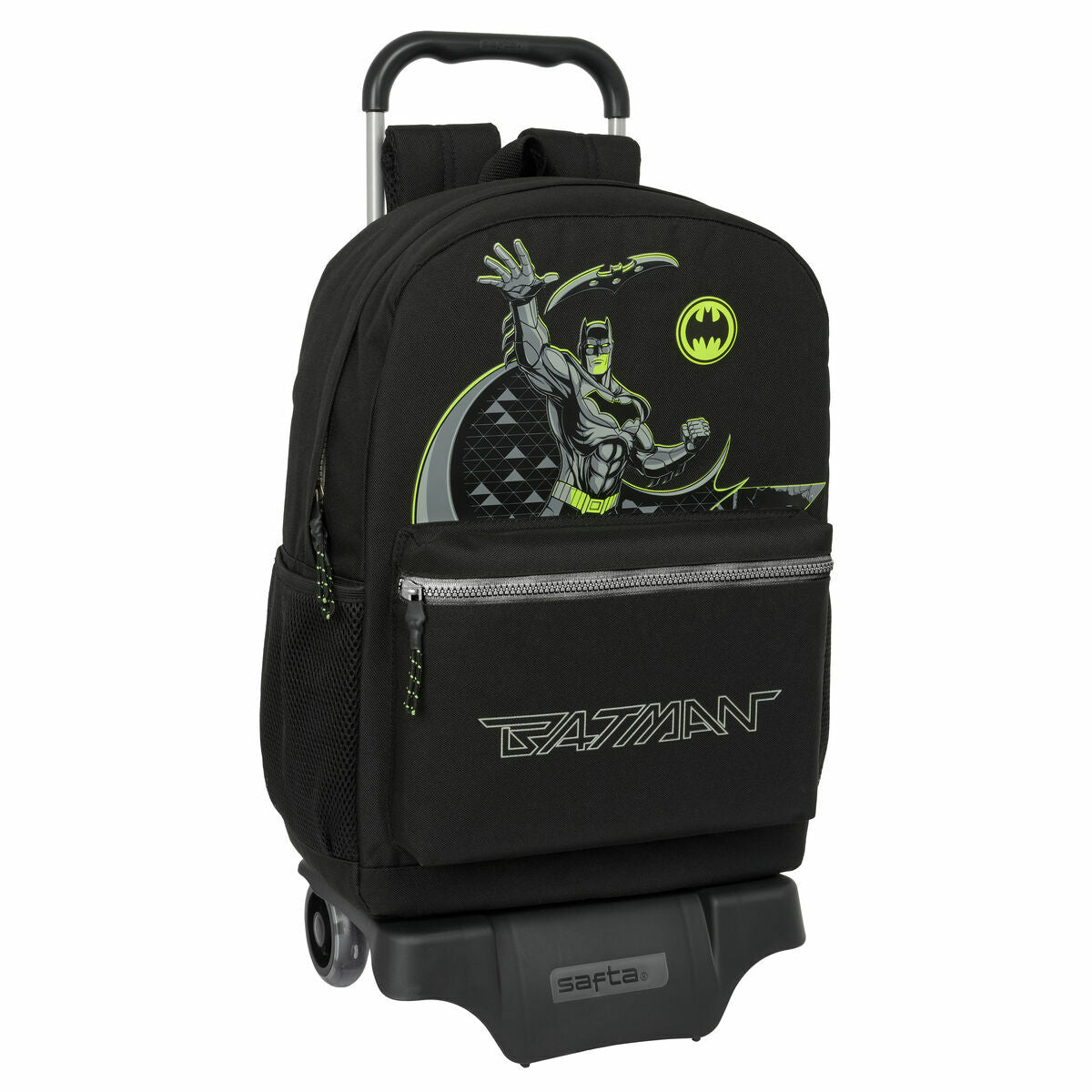 Ghiozdan cu Roți Batman Game over Negru 30 x 43 x 14 cm - Birou și papetărie, Material școlar și educațional