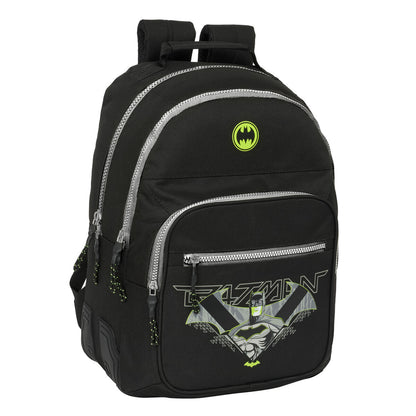 Ghiozdan Batman Game over Negru 32 x 42 x 15 cm - Birou și papetărie, Material școlar și educațional