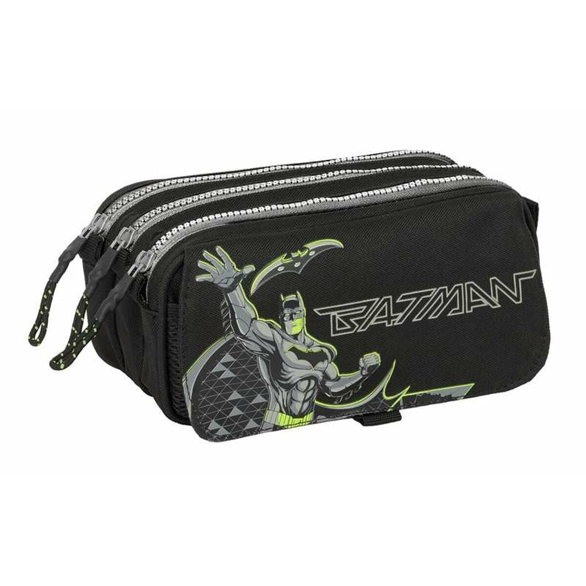 Penar triplu Batman Game Over 21,5 x 10 x 8 cm - Birou și papetărie, Material școlar și educațional