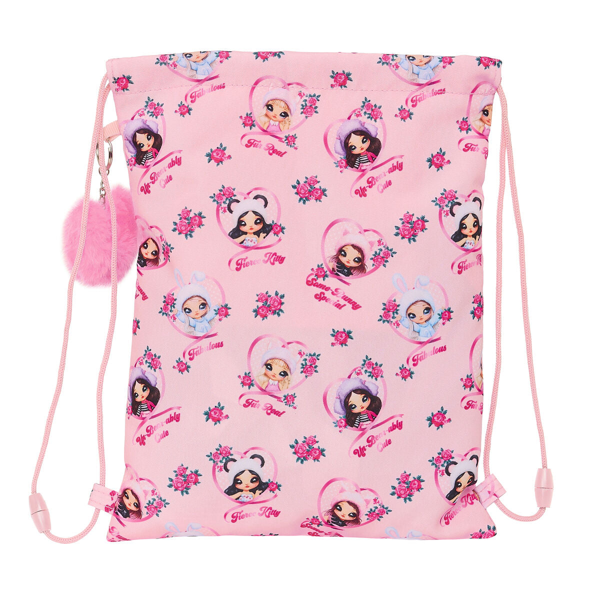Geantă Rucsac cu Bretele Na!Na!Na! Surprise Fabulous Roz 26 x 34 x 1 cm - Birou și papetărie, Material școlar și educațional