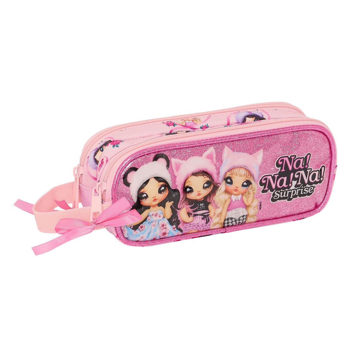 Penar dublu Na!Na!Na! Surprise Fabulous Roz 21 x 8 x 6 cm - Birou și papetărie, Material școlar și educațional