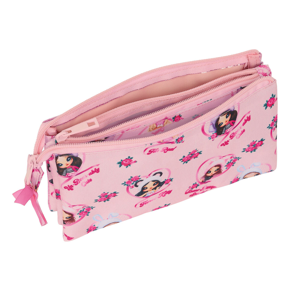 Penar dublu Na!Na!Na! Surprise Fabulous Roz 22 x 12 x 3 cm - Birou și papetărie, Material școlar și educațional