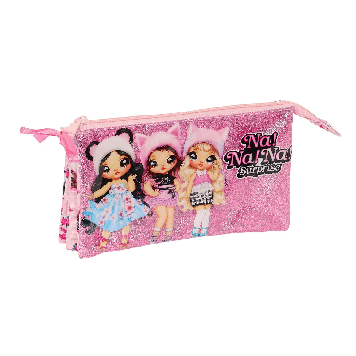 Penar dublu Na!Na!Na! Surprise Fabulous Roz 22 x 12 x 3 cm - Birou și papetărie, Material școlar și educațional