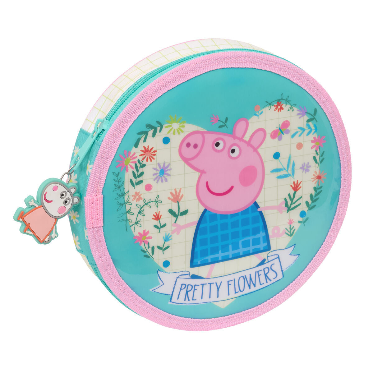 Penar cu Accesorii Peppa Pig Pretty flowers Galben Mentă 18 Piese - Birou și papetărie, Material școlar și educațional