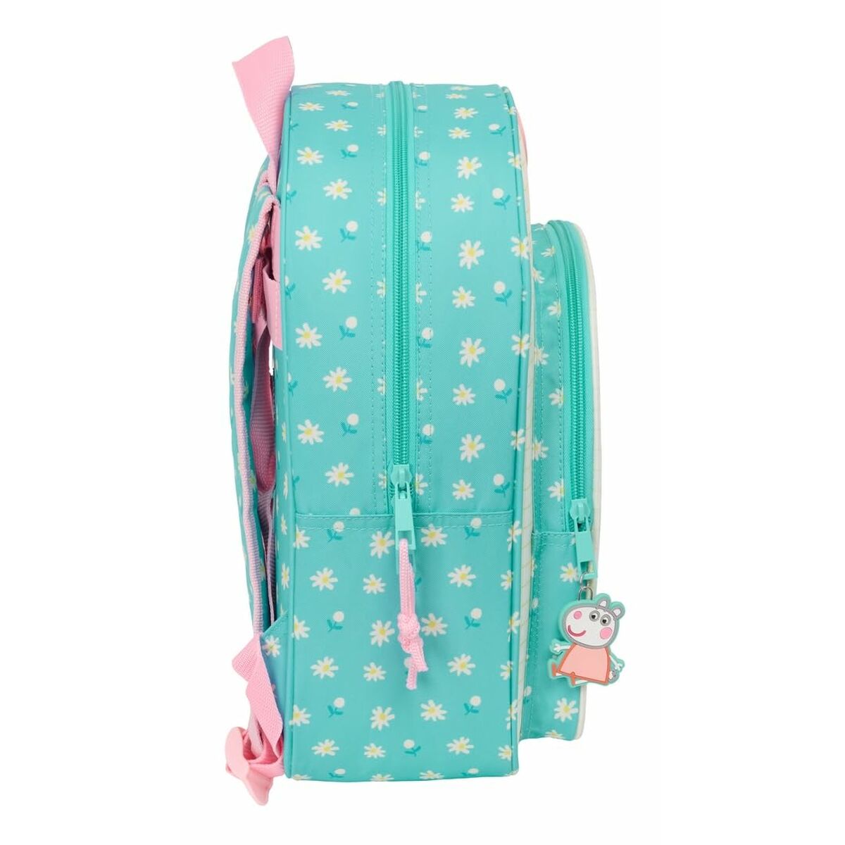 Ghiozdan Peppa Pig Pretty flowers 26 x 34 x 11 cm - Birou și papetărie, Material școlar și educațional