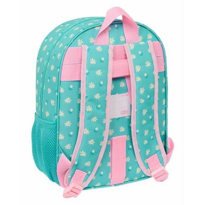 Ghiozdan Peppa Pig Pretty flowers 26 x 34 x 11 cm - Birou și papetărie, Material școlar și educațional