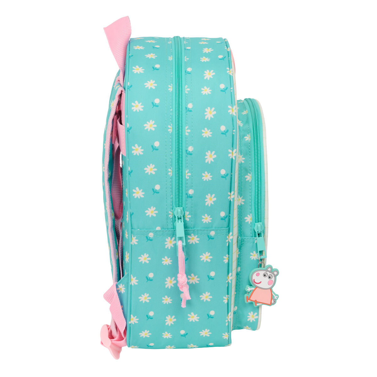 Ghiozdan Peppa Pig Pretty flowers 26 x 34 x 11 cm - Birou și papetărie, Material școlar și educațional
