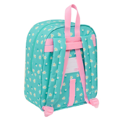 Rucsac pentru Copii Peppa Pig Pretty flowers Galben Mentă 22 x 27 x 10 cm - Birou și papetărie, Material școlar și educațional